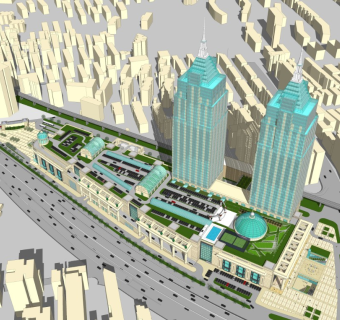 超高层办公写字楼